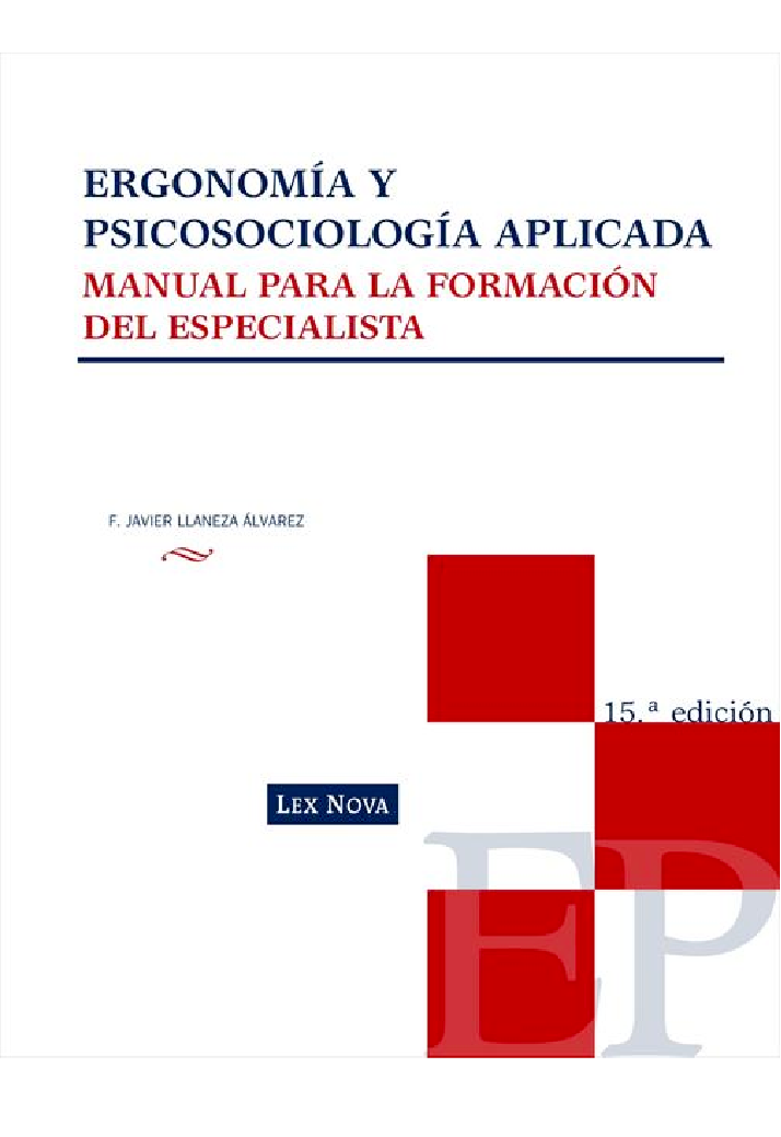 Manual para la formación del especialista